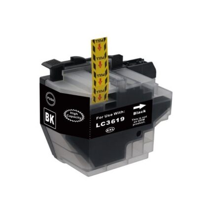 Brother LC3619XL must suuremahuline analoogtint 3000lk