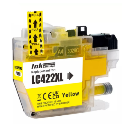 Brother LC422XLY kollane analoogtint 1500lk