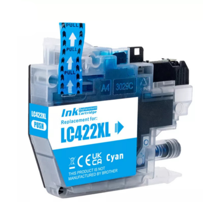 Brother LC422XLC tsüaan analoogtint 1500lk