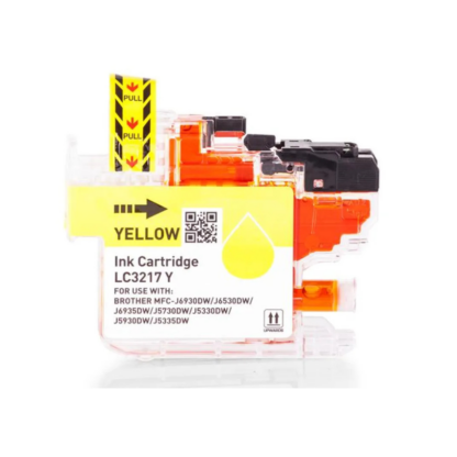 Brother LC3219XLY kollane analoogtint 1500lk